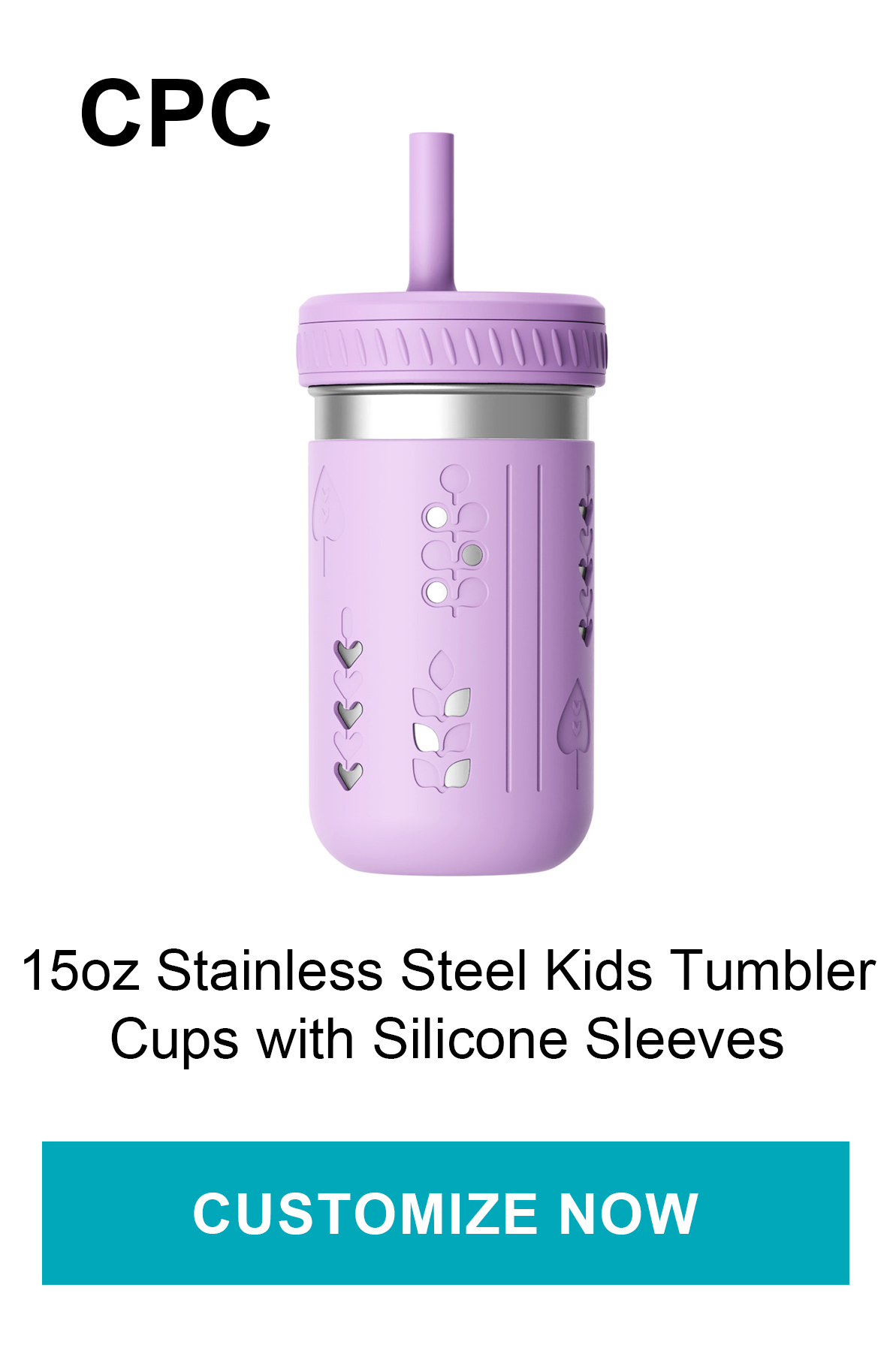 custom kids water bottles with logo15 oz stainless steel kids tumbler with silicone sleeve for personalized water bottles